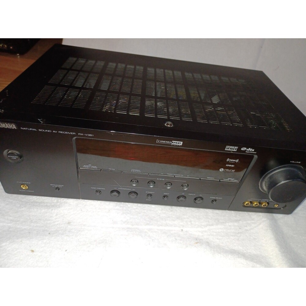 YAMAHA RX-V361 Natural Sound Stereo AV Receiver Tested Great Working Condition